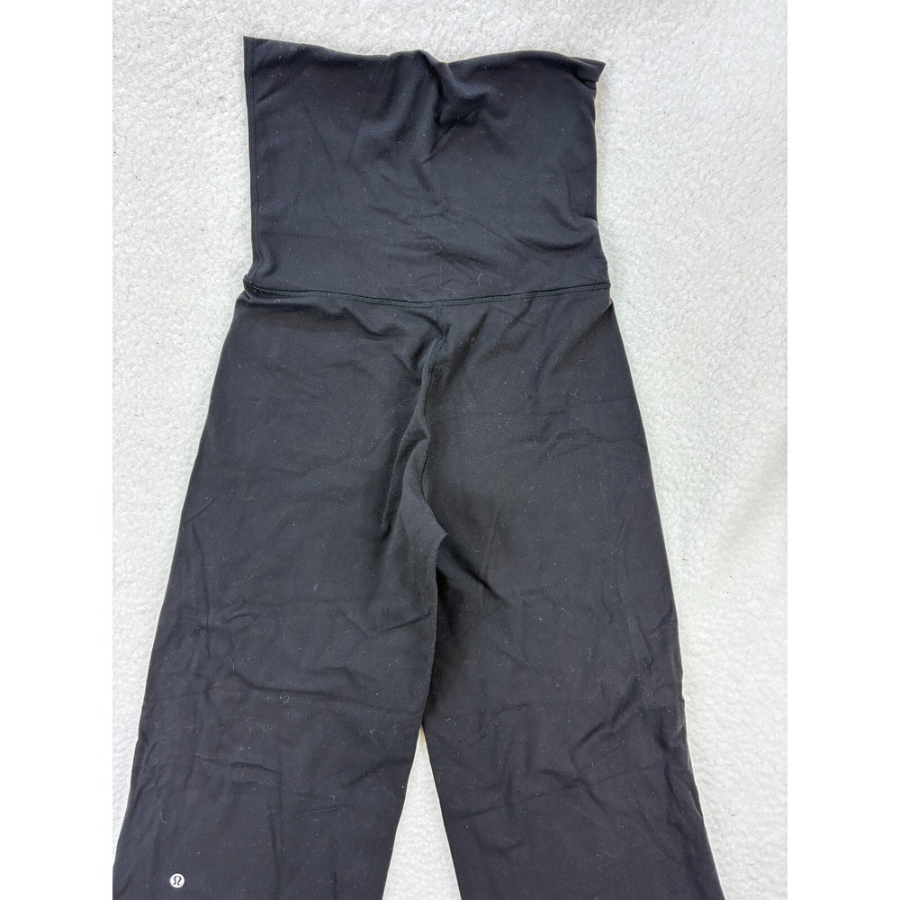 Lululemon Pants Women's 4 Black High Rise Wide Leg Athleisure Lounge Yoga‎ - Picture 13 of 15